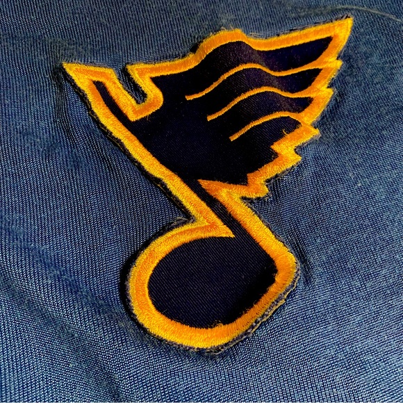 VINTAGE St. Louis Blues Collectible Jersey - appliqué logo, knit, long sleeve S - Picture 5 of 11